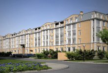 Жилой микрорайон в Стрельне