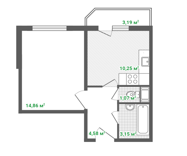 1 ���� 1-�������. 36.97 ��.�.